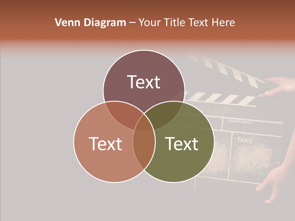Black Director Actor PowerPoint Template