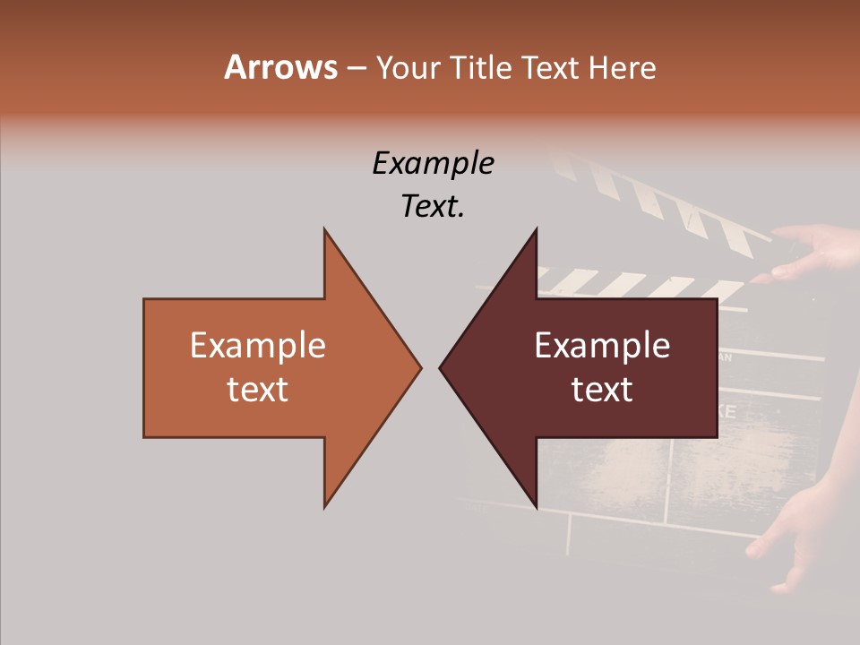 Black Director Actor PowerPoint Template