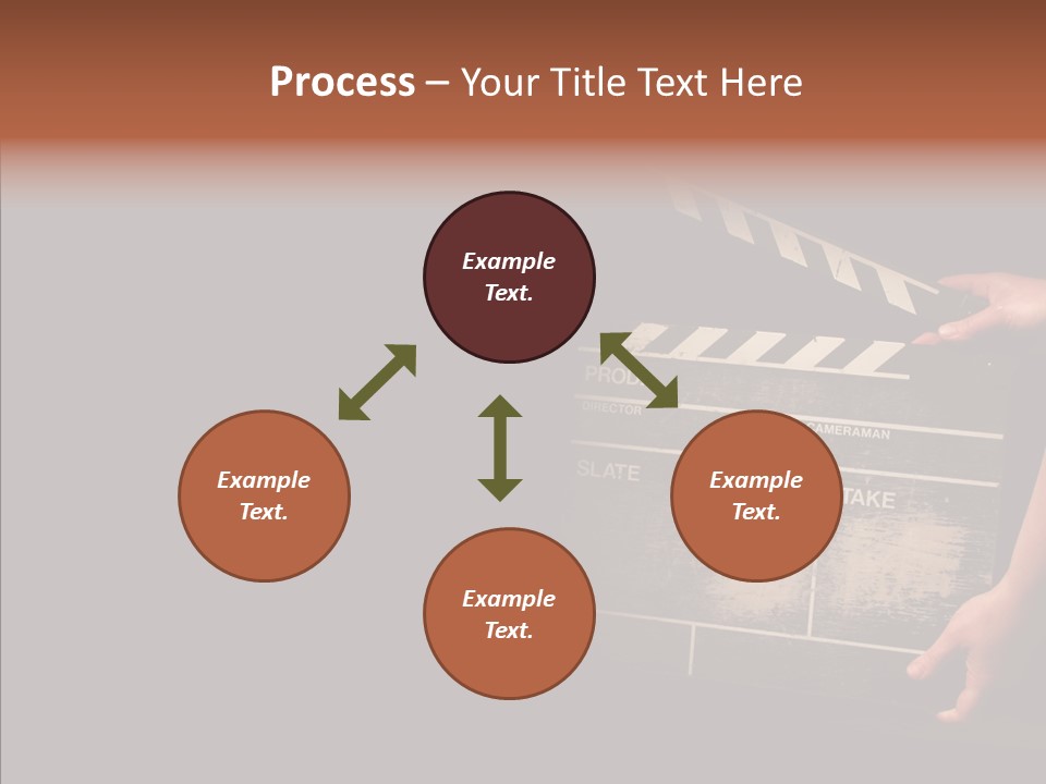 Black Director Actor PowerPoint Template
