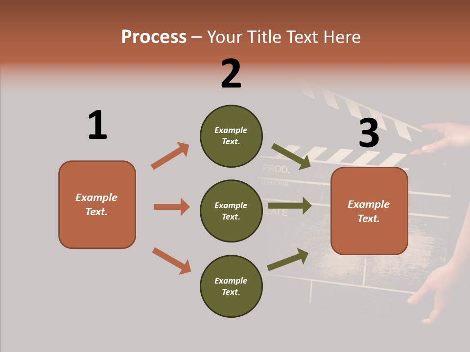 Black Director Actor PowerPoint Template