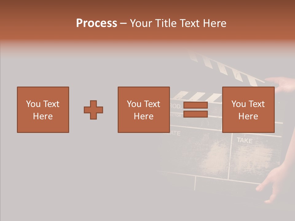Black Director Actor PowerPoint Template