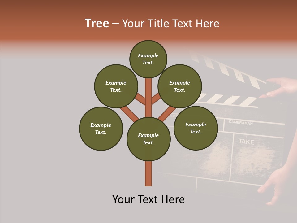 Black Director Actor PowerPoint Template