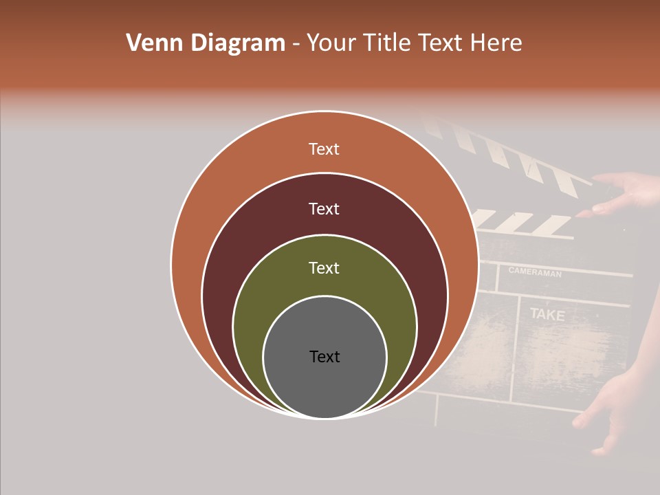 Black Director Actor PowerPoint Template