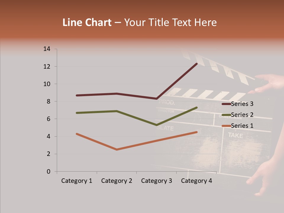 Black Director Actor PowerPoint Template