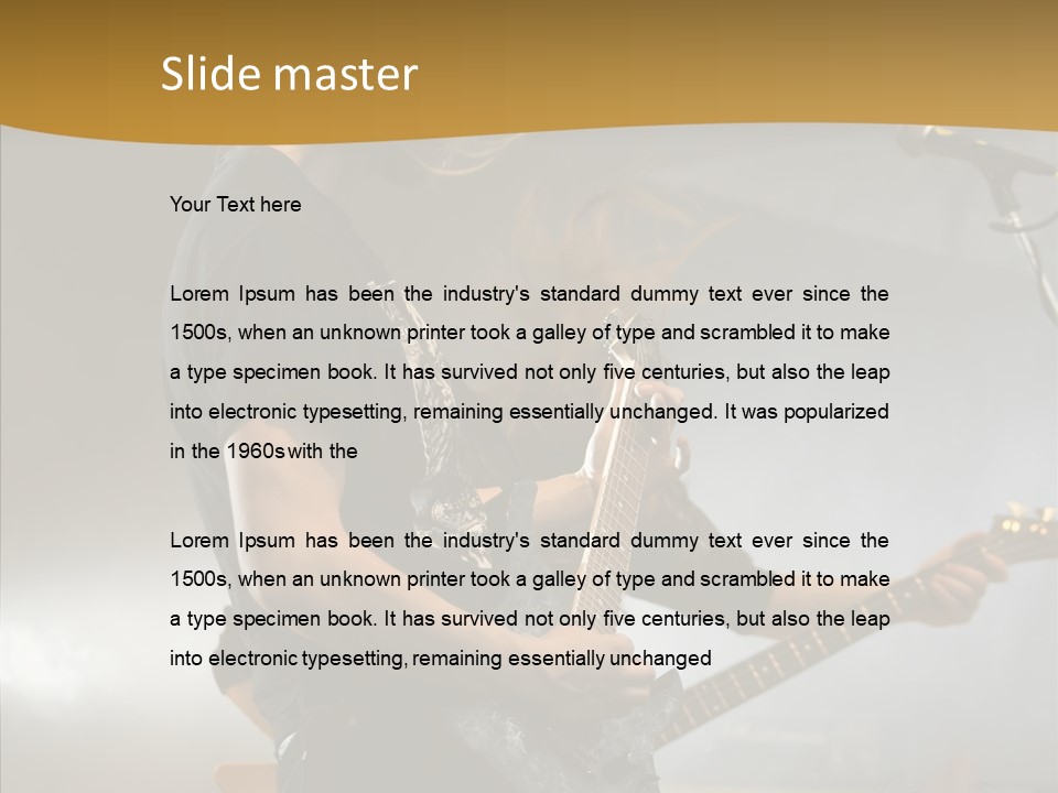 Figure Happy Table PowerPoint Template