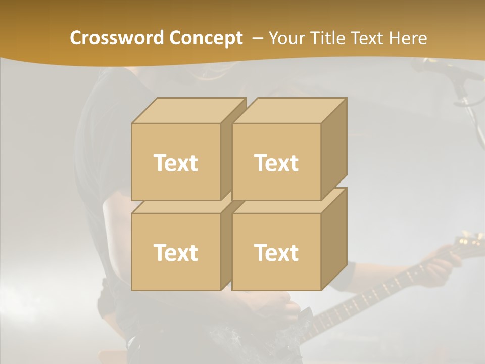 Figure Happy Table PowerPoint Template