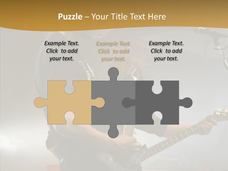 Figure Happy Table PowerPoint Template