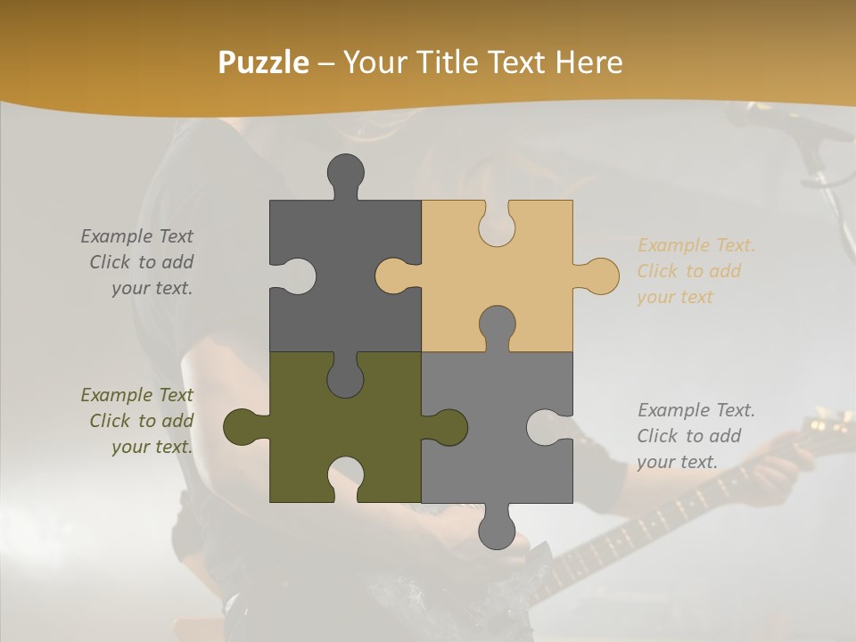 Figure Happy Table PowerPoint Template