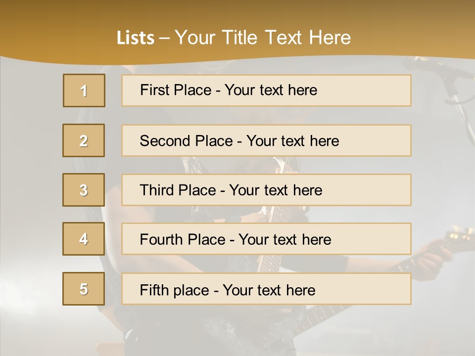 Figure Happy Table PowerPoint Template