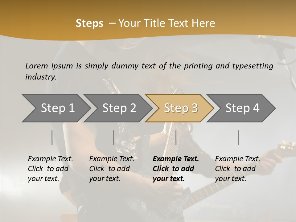 Figure Happy Table PowerPoint Template