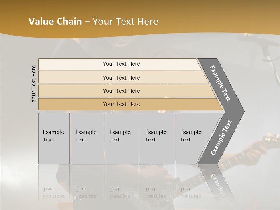 Figure Happy Table PowerPoint Template
