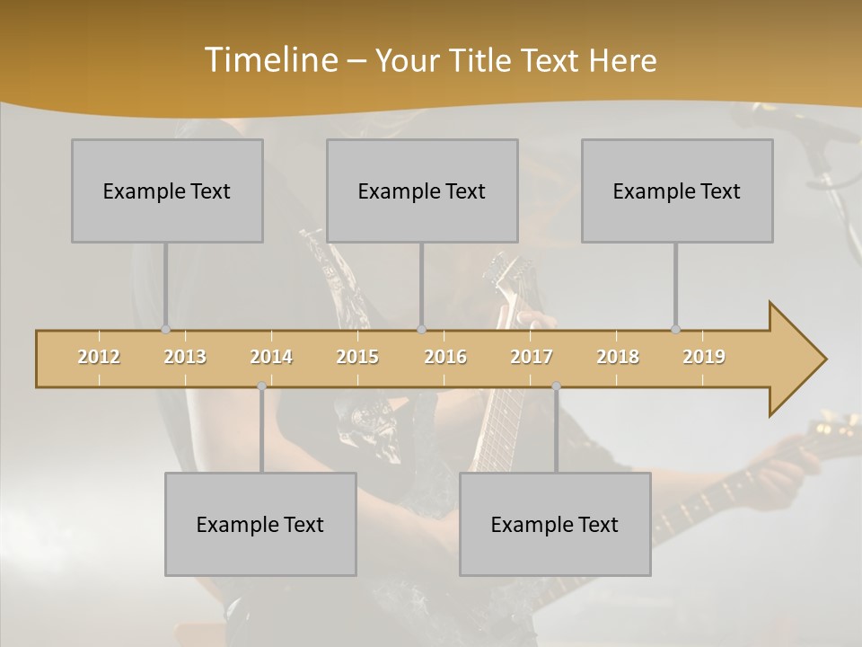 Figure Happy Table PowerPoint Template