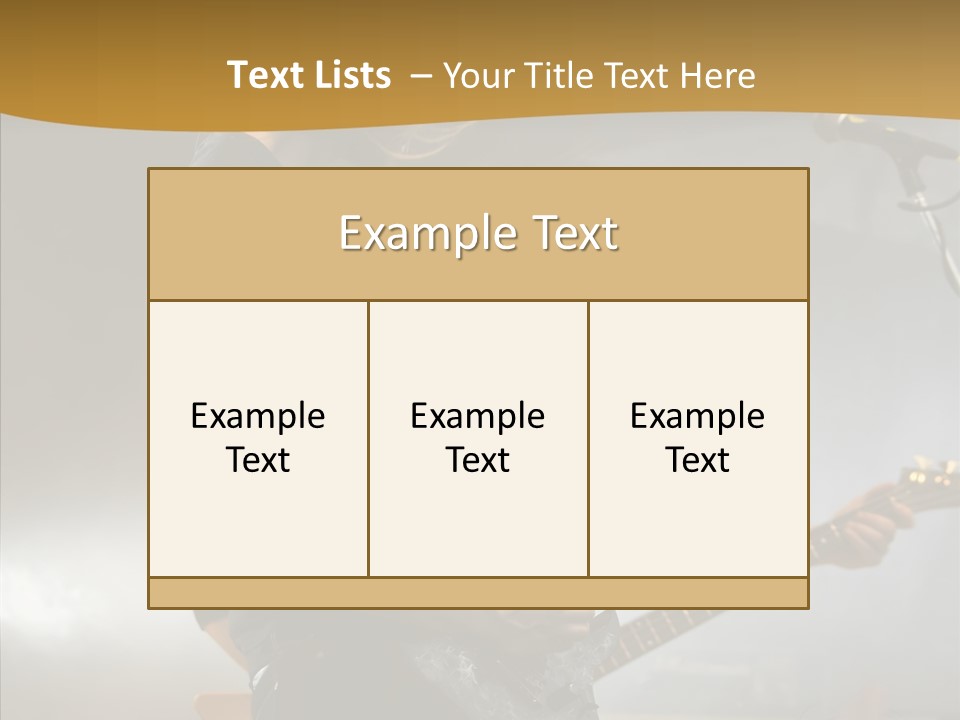 Figure Happy Table PowerPoint Template