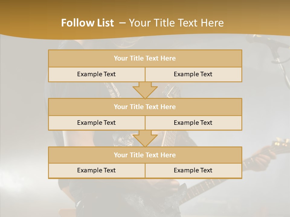 Figure Happy Table PowerPoint Template