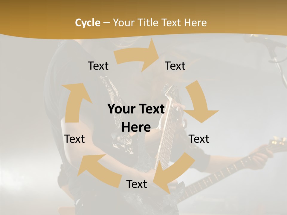 Figure Happy Table PowerPoint Template