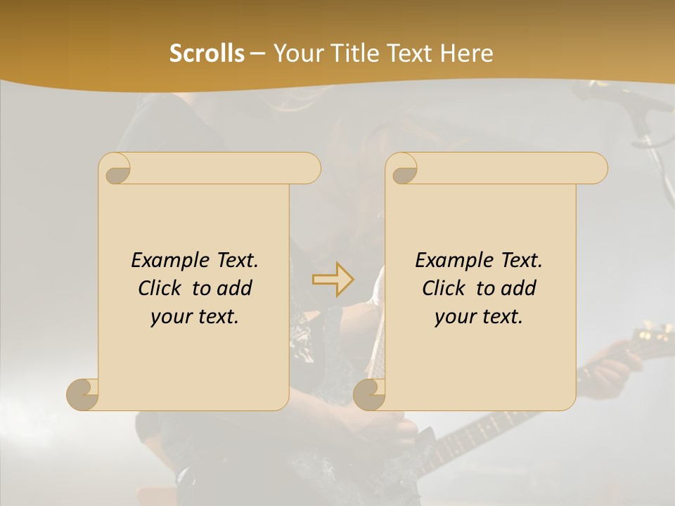 Figure Happy Table PowerPoint Template
