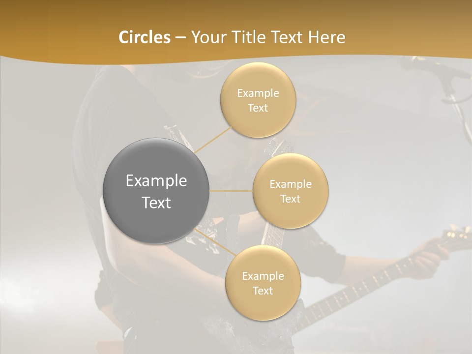 Figure Happy Table PowerPoint Template