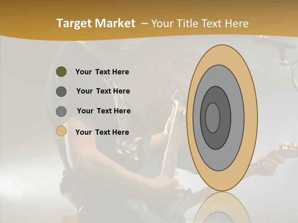 Figure Happy Table PowerPoint Template