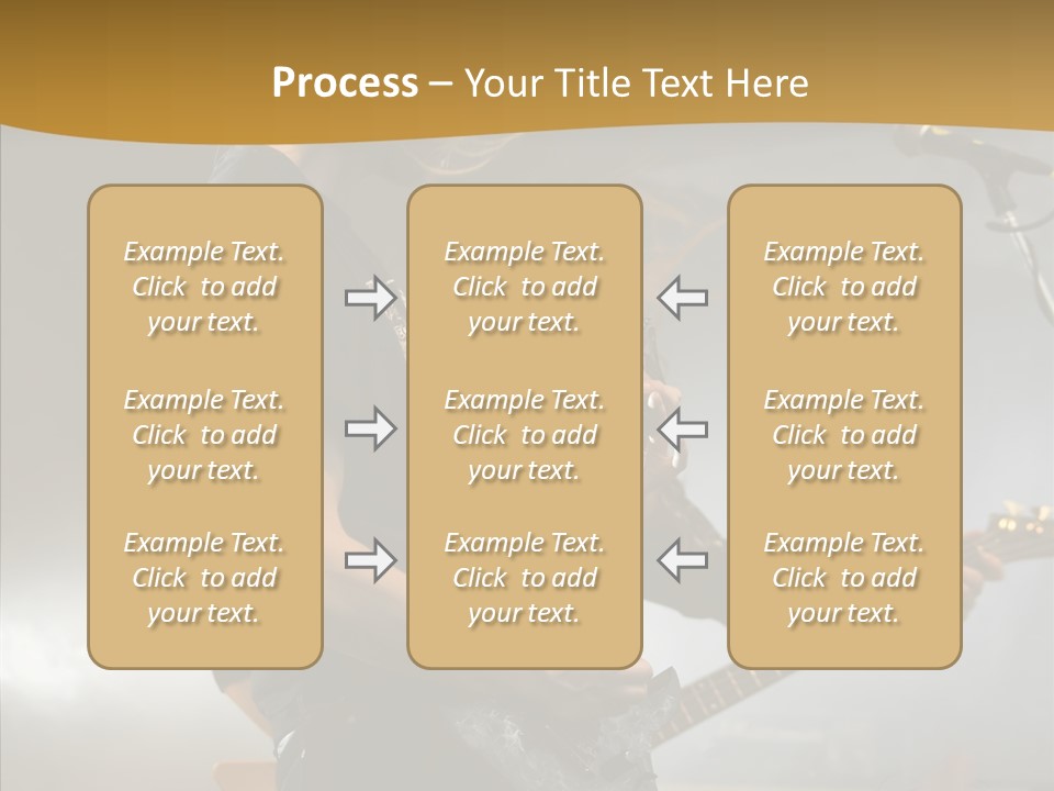Figure Happy Table PowerPoint Template
