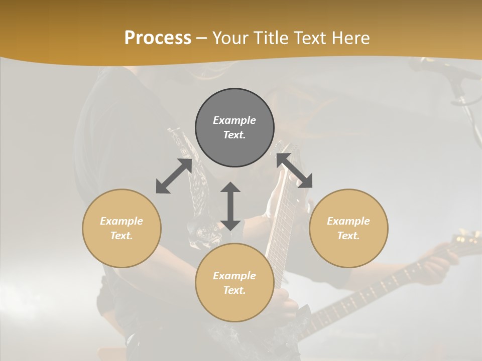 Figure Happy Table PowerPoint Template