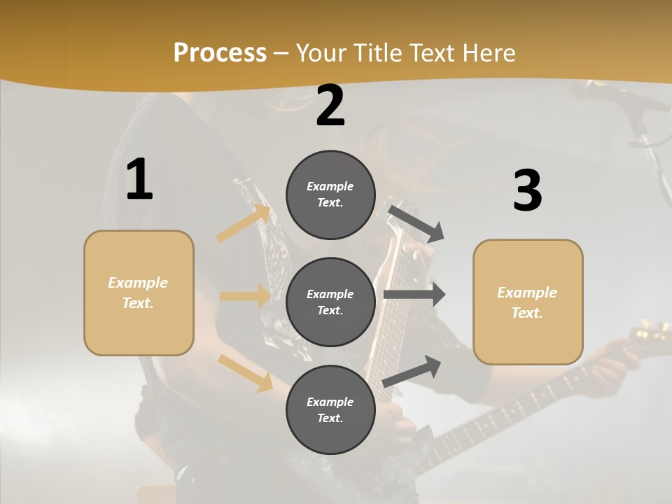Figure Happy Table PowerPoint Template