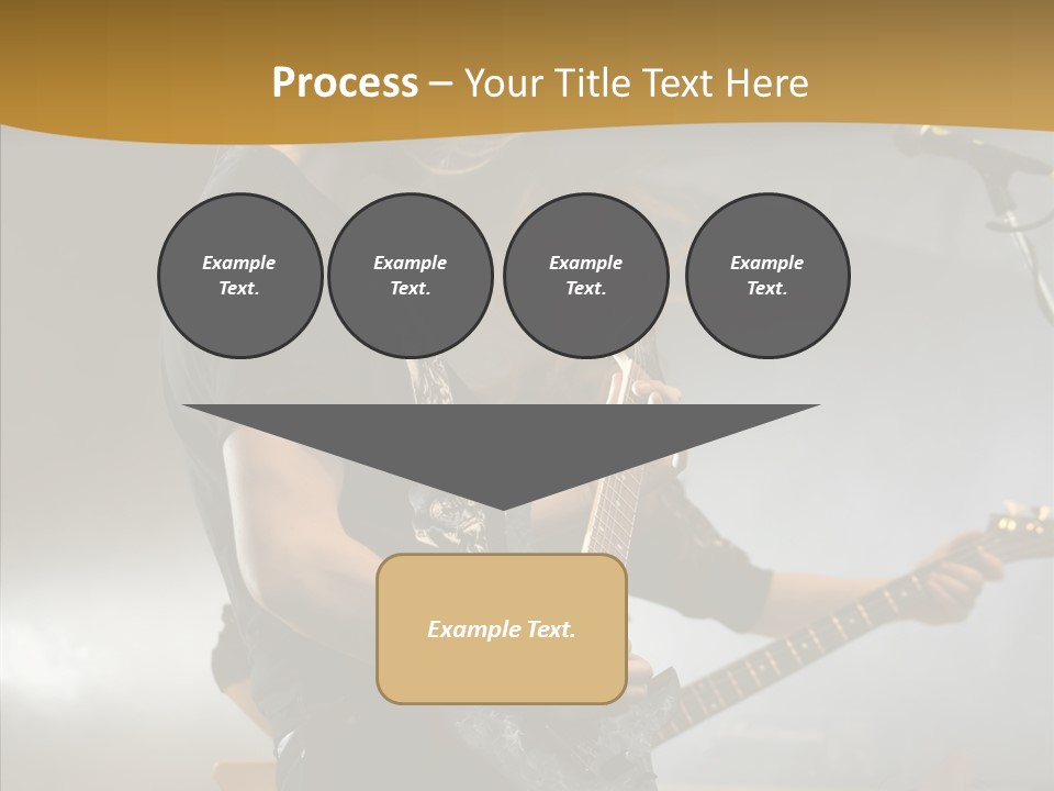 Figure Happy Table PowerPoint Template