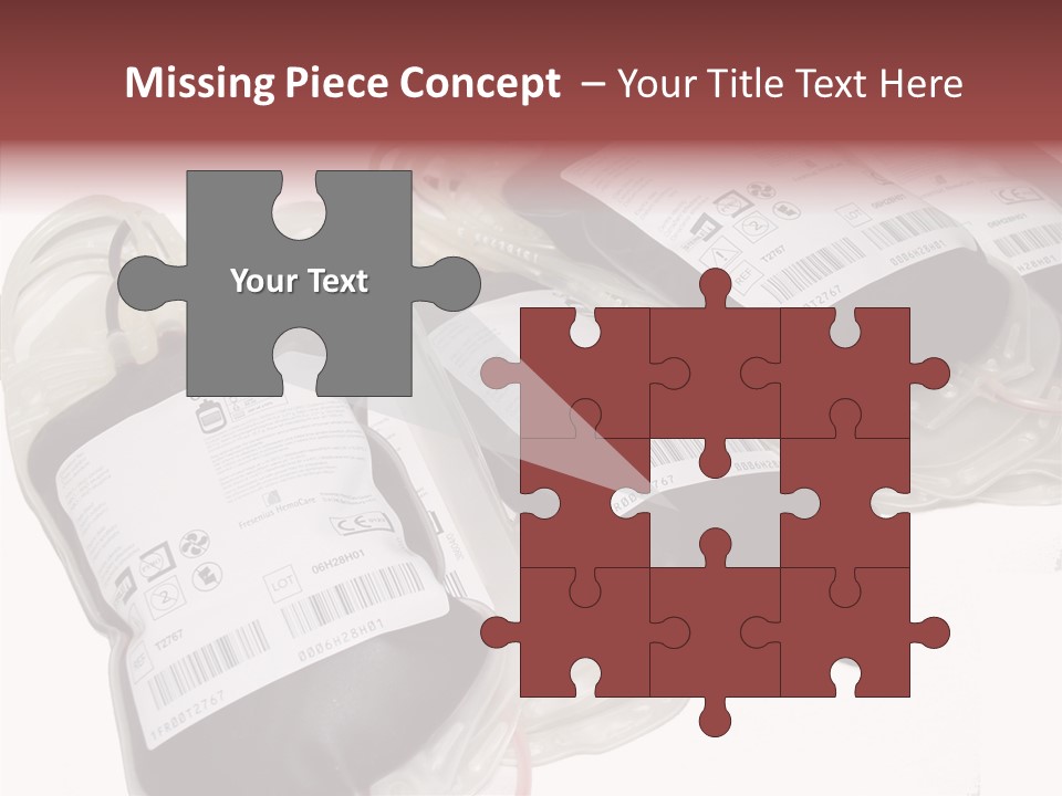 Science Research Donor PowerPoint Template