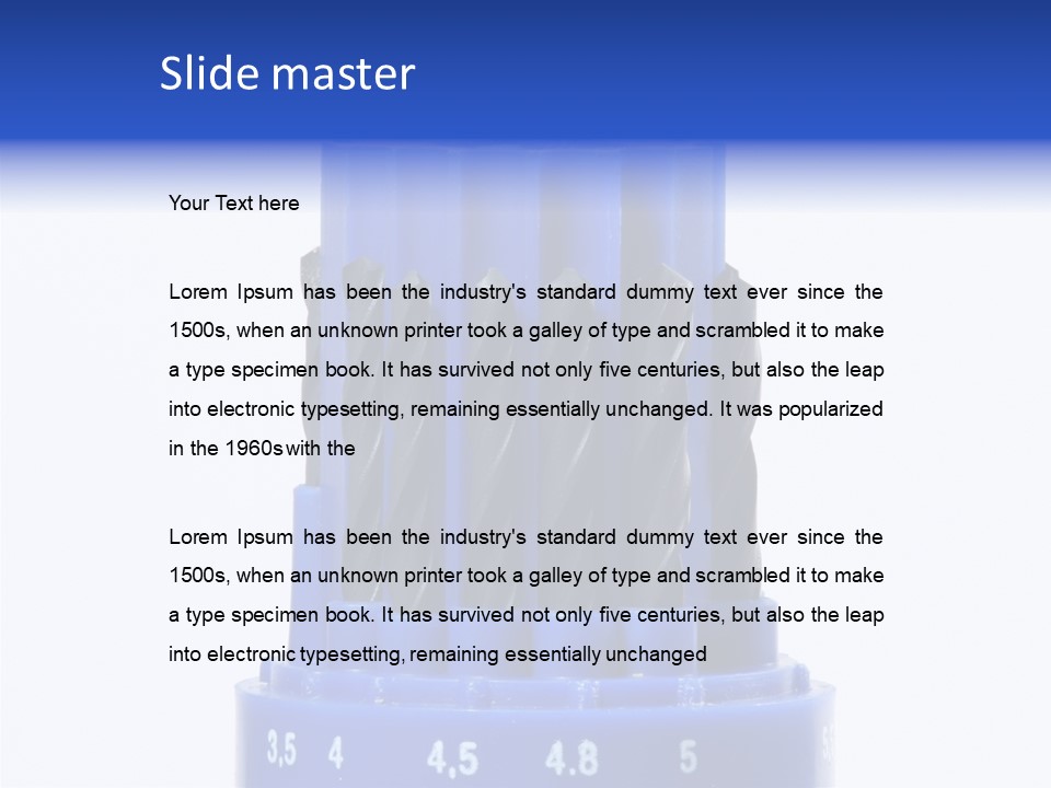 Industry Bits Metal PowerPoint Template