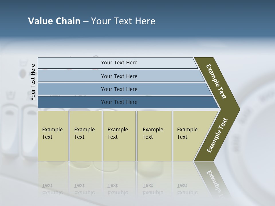 Clothes Machine Appliance PowerPoint Template