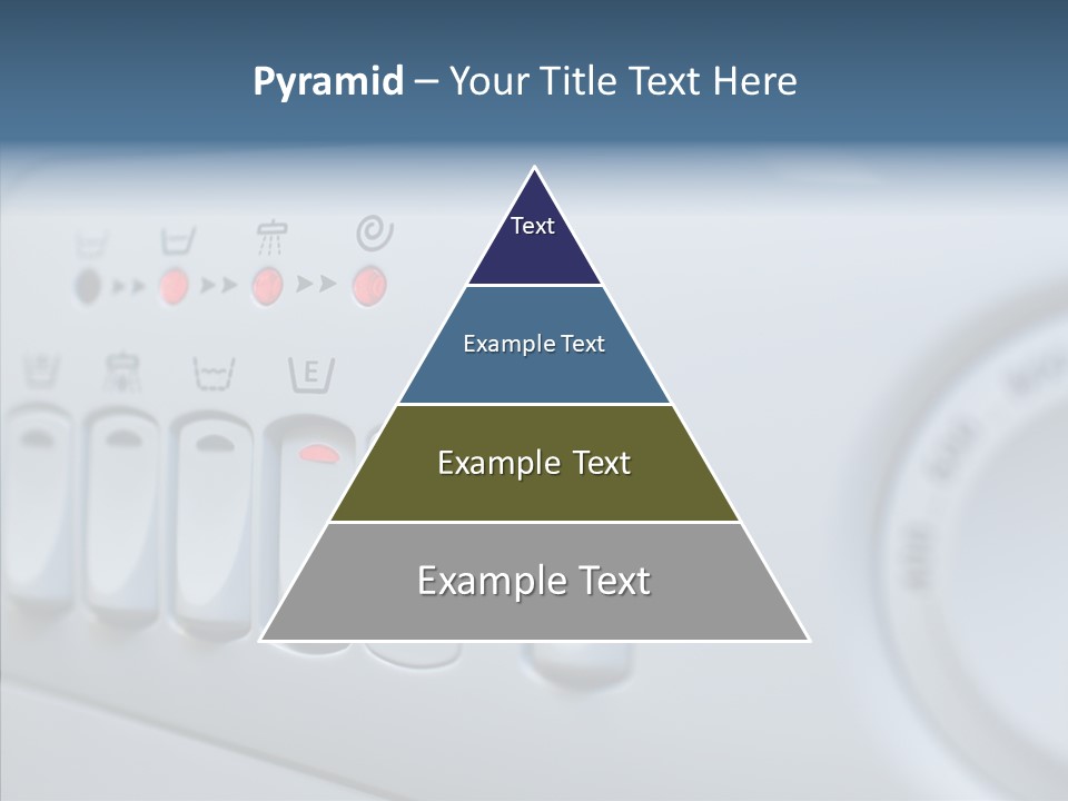 Clothes Machine Appliance PowerPoint Template