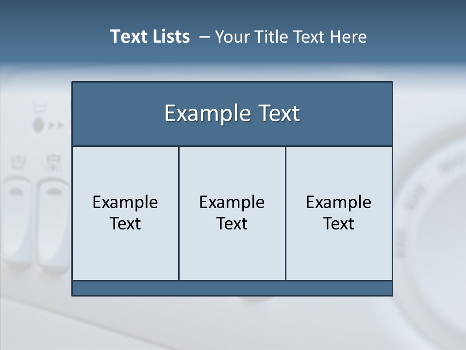 Clothes Machine Appliance PowerPoint Template