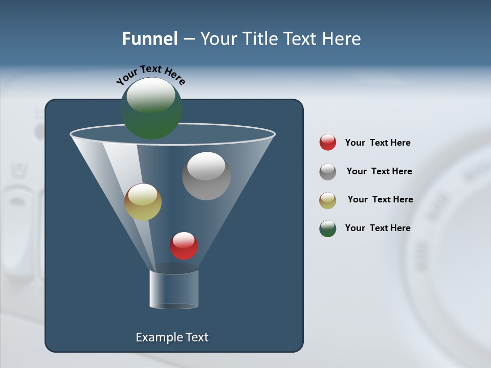 Clothes Machine Appliance PowerPoint Template