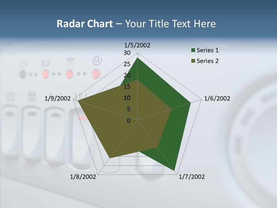 Clothes Machine Appliance PowerPoint Template