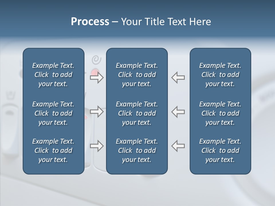 Clothes Machine Appliance PowerPoint Template