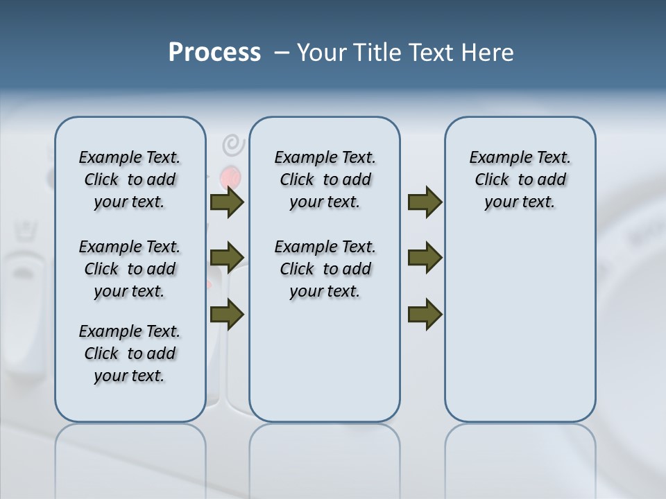 Clothes Machine Appliance PowerPoint Template