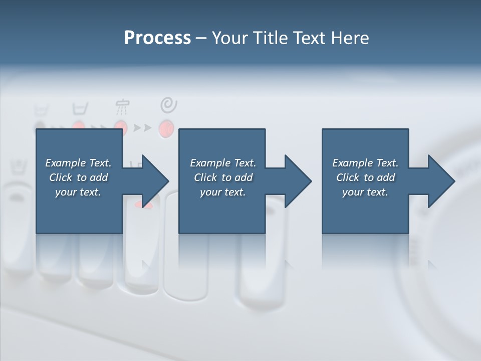 Clothes Machine Appliance PowerPoint Template