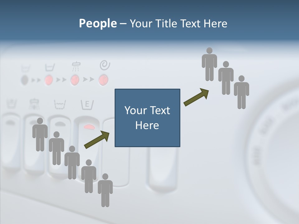 Clothes Machine Appliance PowerPoint Template