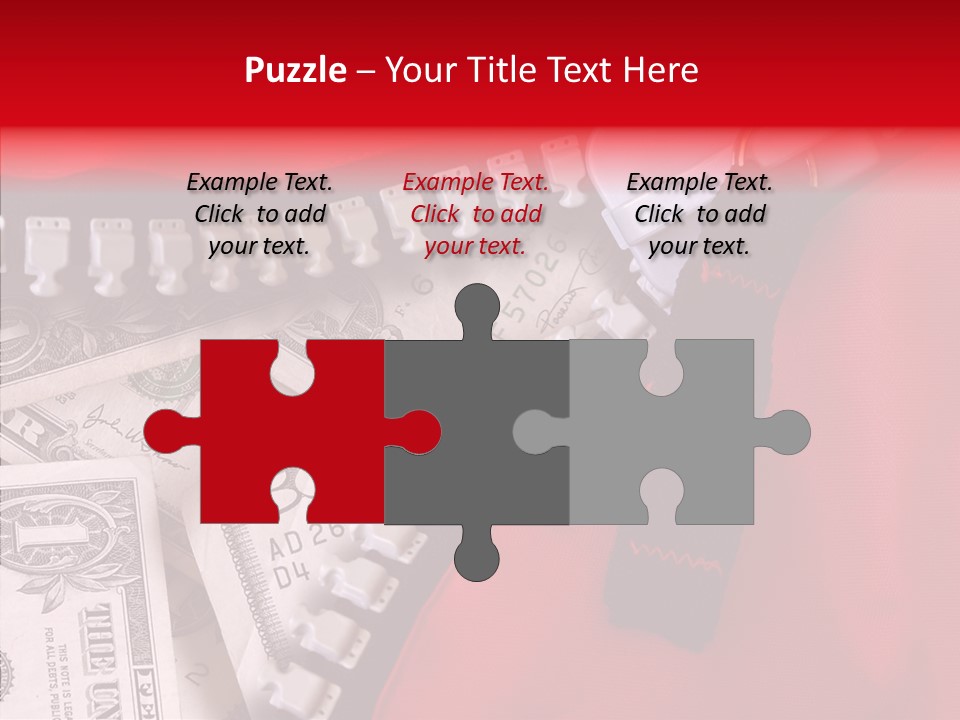 Metaphor Unzipped Close PowerPoint Template