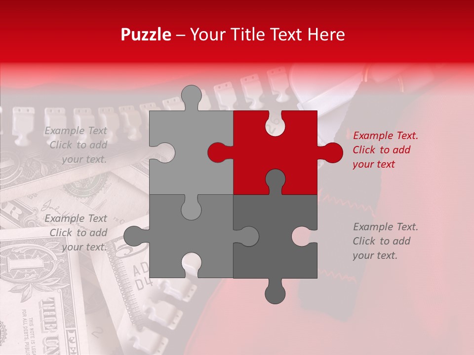 Metaphor Unzipped Close PowerPoint Template