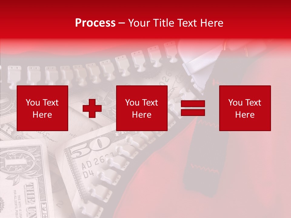 Metaphor Unzipped Close PowerPoint Template
