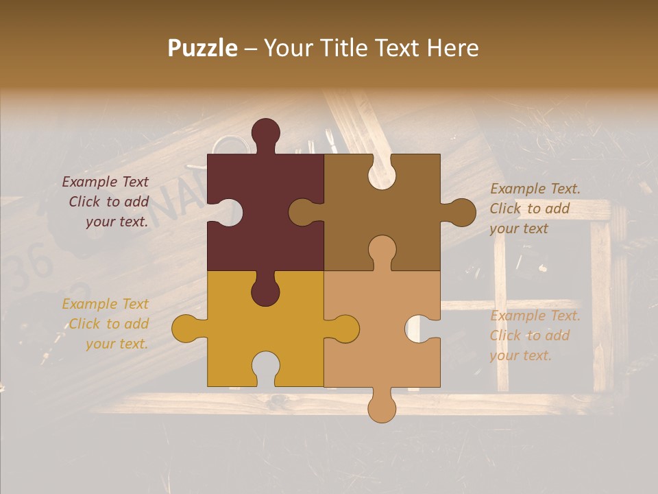 Box Death Wooden PowerPoint Template