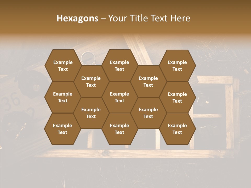 Box Death Wooden PowerPoint Template