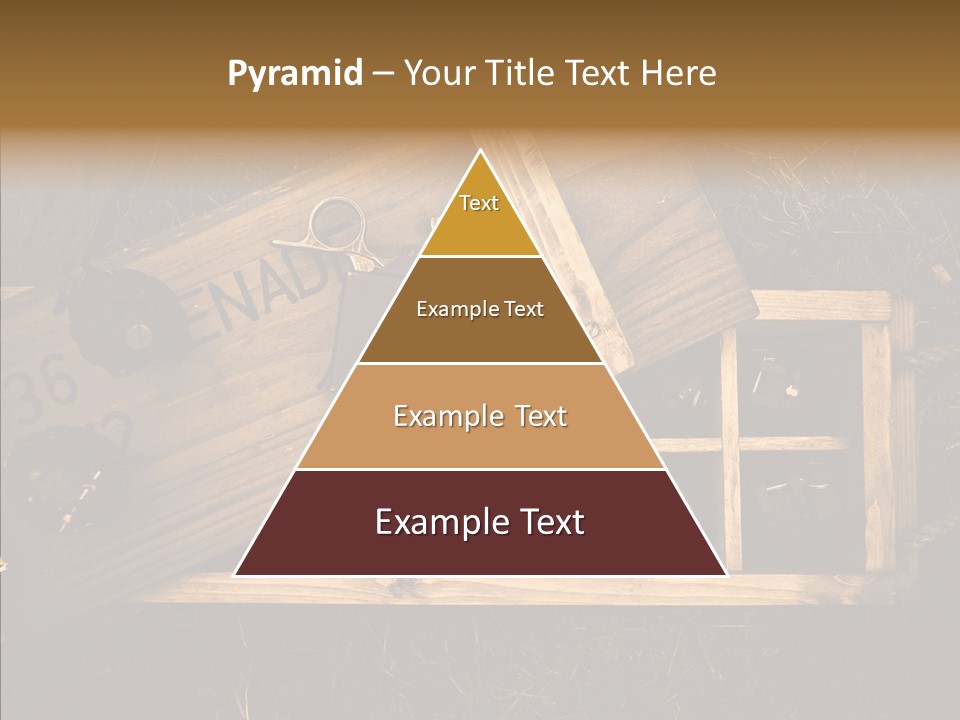 Box Death Wooden PowerPoint Template