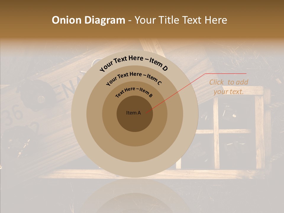 Box Death Wooden PowerPoint Template