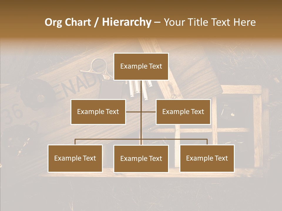 Box Death Wooden PowerPoint Template