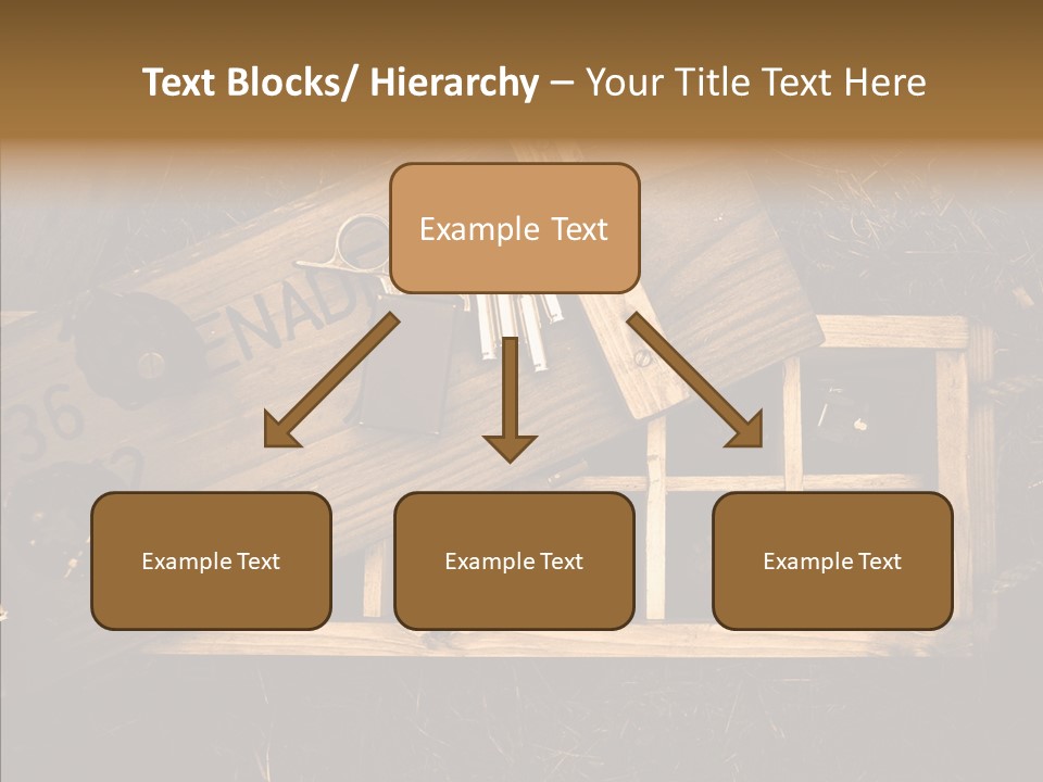Box Death Wooden PowerPoint Template