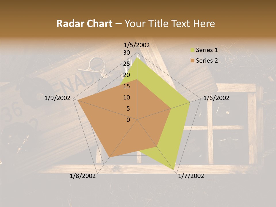Box Death Wooden PowerPoint Template