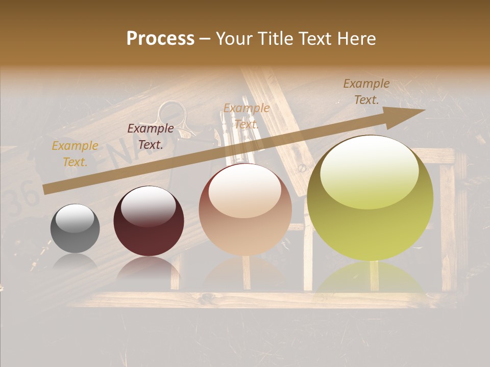 Box Death Wooden PowerPoint Template