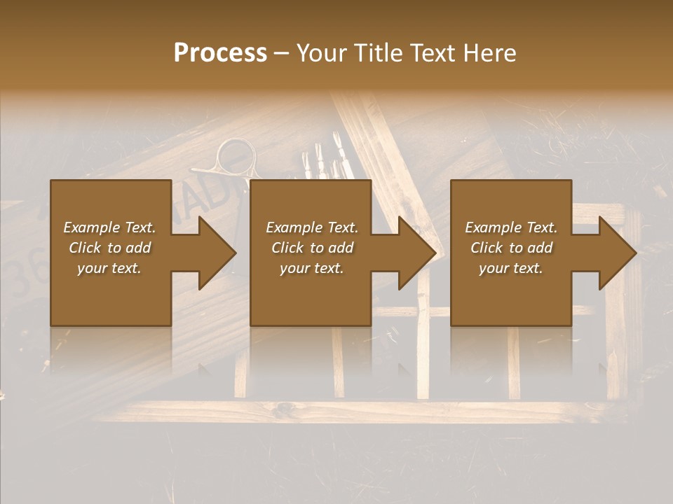 Box Death Wooden PowerPoint Template