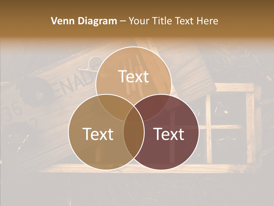 Box Death Wooden PowerPoint Template